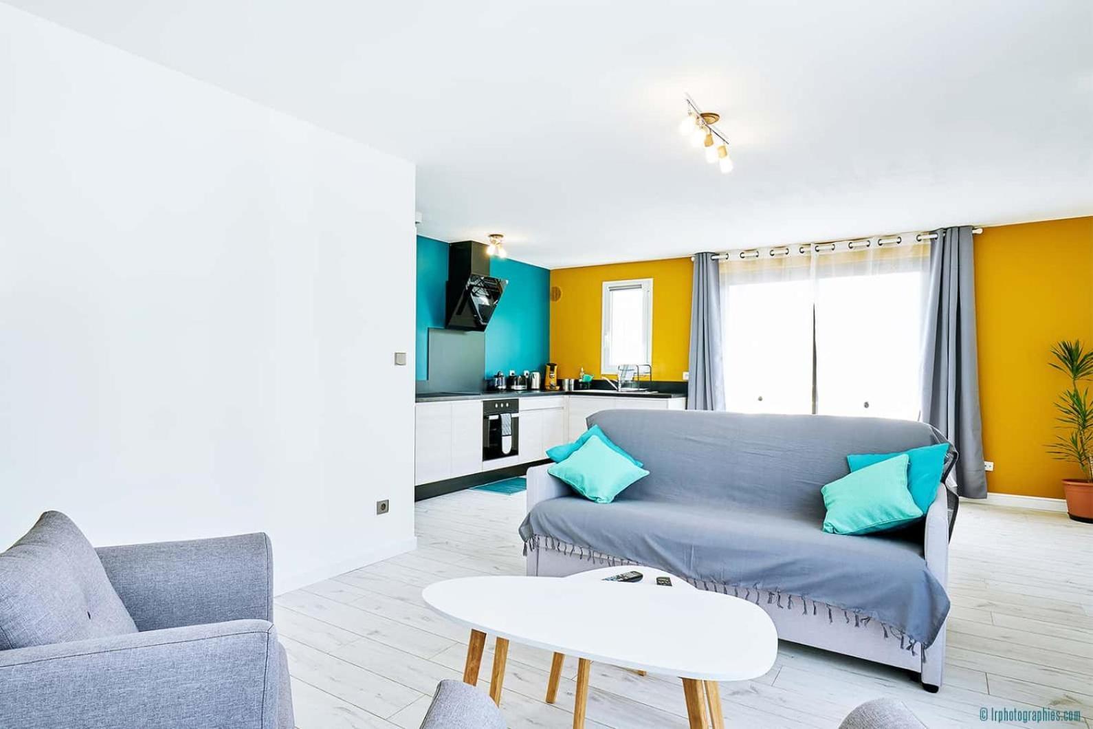 T2 Cosy A 100M De La Plage, Saint-Pierre, Luma Appart Ngoại thất bức ảnh