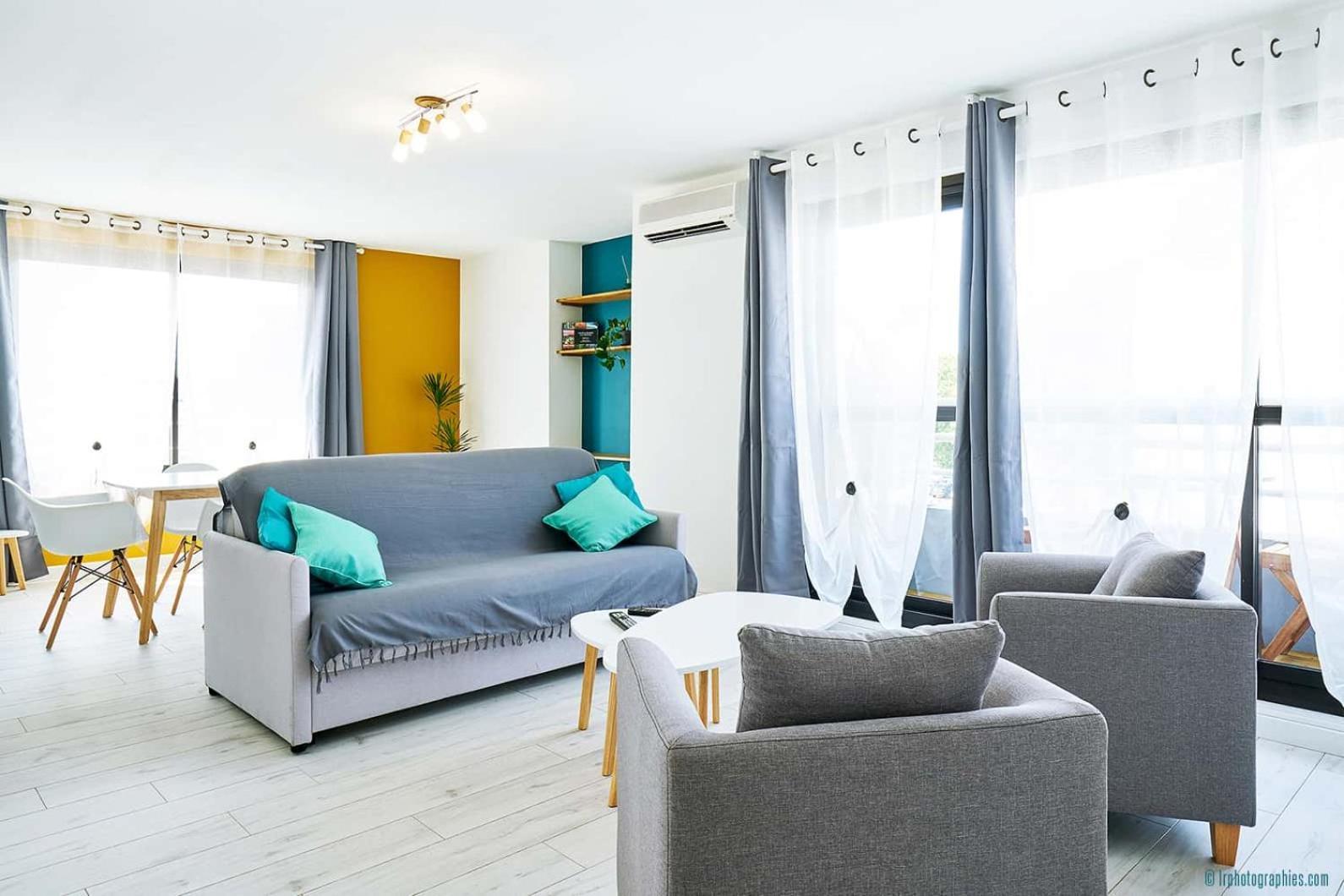 T2 Cosy A 100M De La Plage, Saint-Pierre, Luma Appart Ngoại thất bức ảnh
